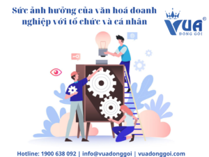 Sức ảnh hưởng của văn hoá doanh nghiệp với tổ chức và cá nhân