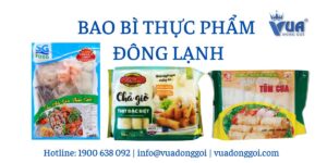 Sử dụng bao bì nhựa vào bảo quản thực phẩm đông lạnh