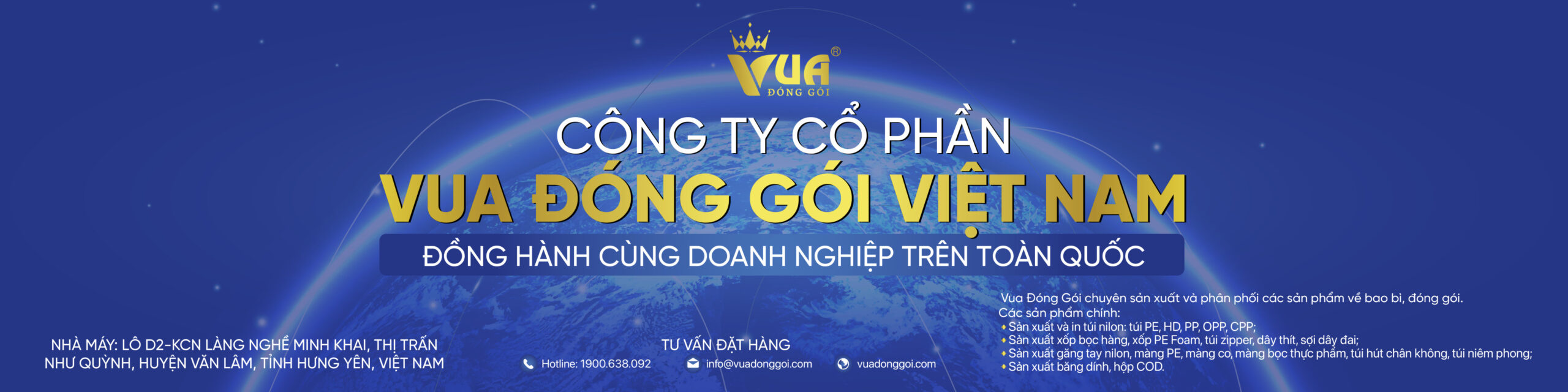 CÔNG TY CỔ PHẦN VUA ĐÓNG GÓI- VIỆT NAM