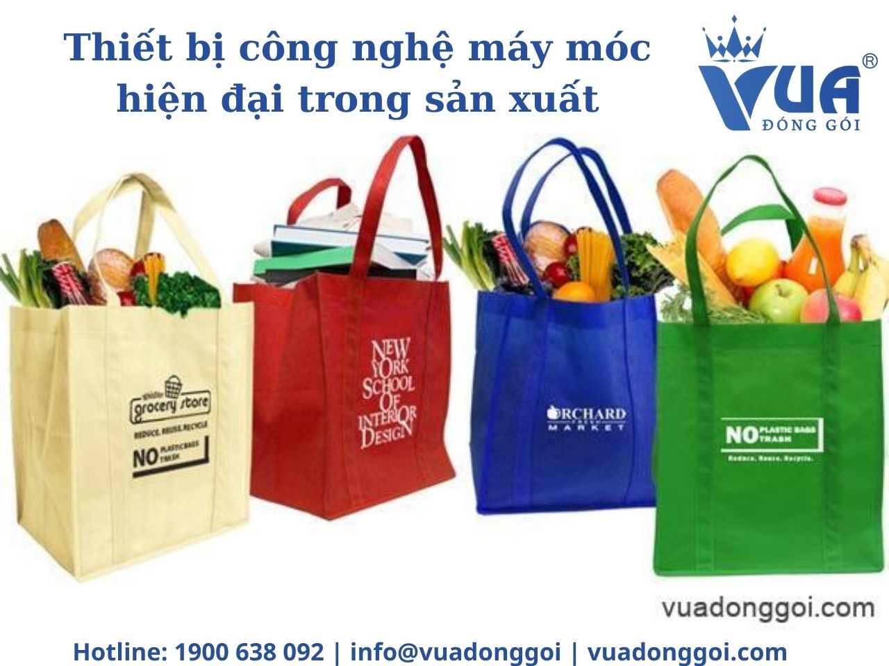 may túi vải không dệt đạt chuẩn hiện nay