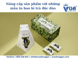 Nâng cấp sản phẩm với những mẫu in bao bì trà độc đáo