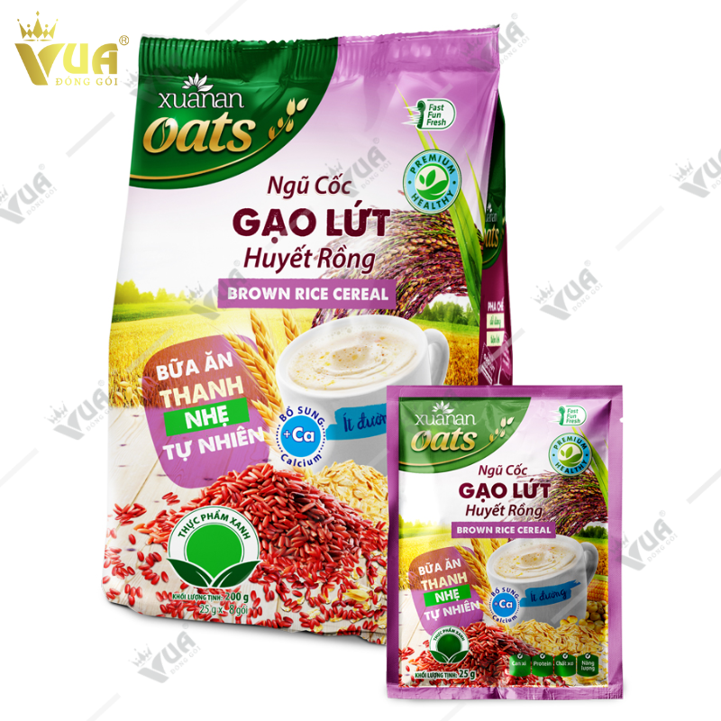 Sản Xuất Túi Pvc đựng Yến Mạch